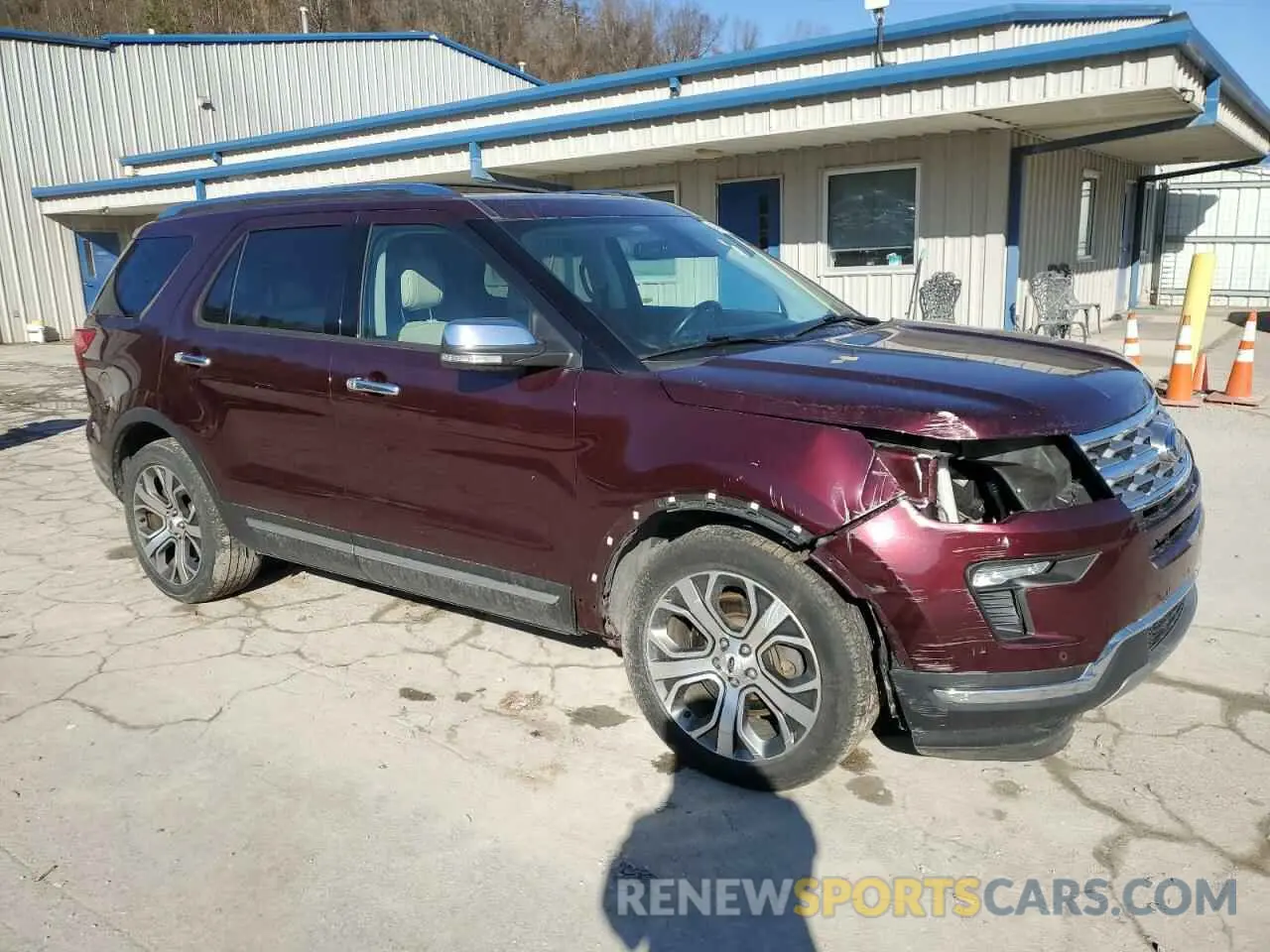 4 Photograph of a damaged car 1FM5K8F86KGA86609 FORD EXPLORER 2019