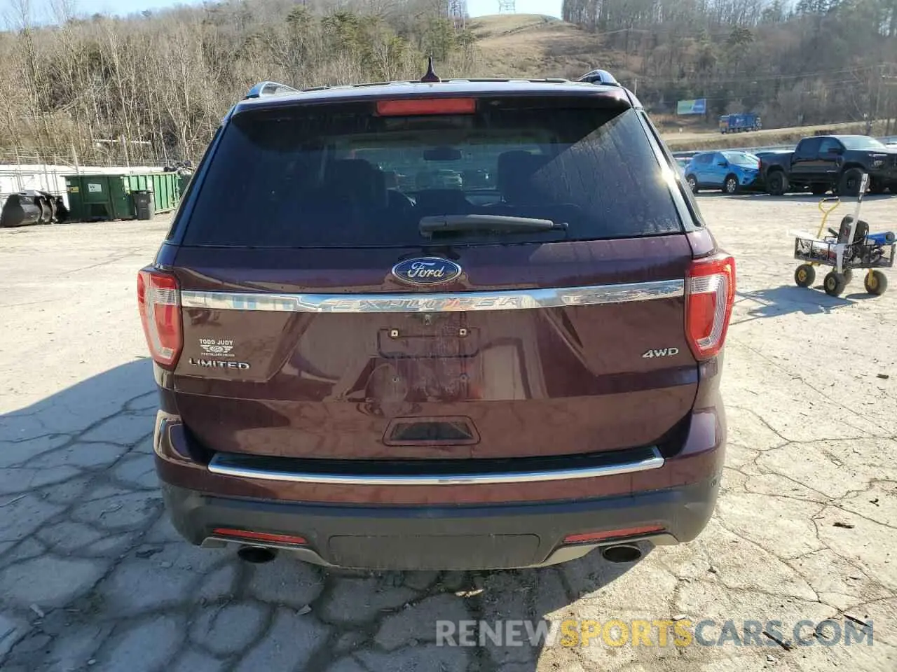 6 Photograph of a damaged car 1FM5K8F86KGA86609 FORD EXPLORER 2019