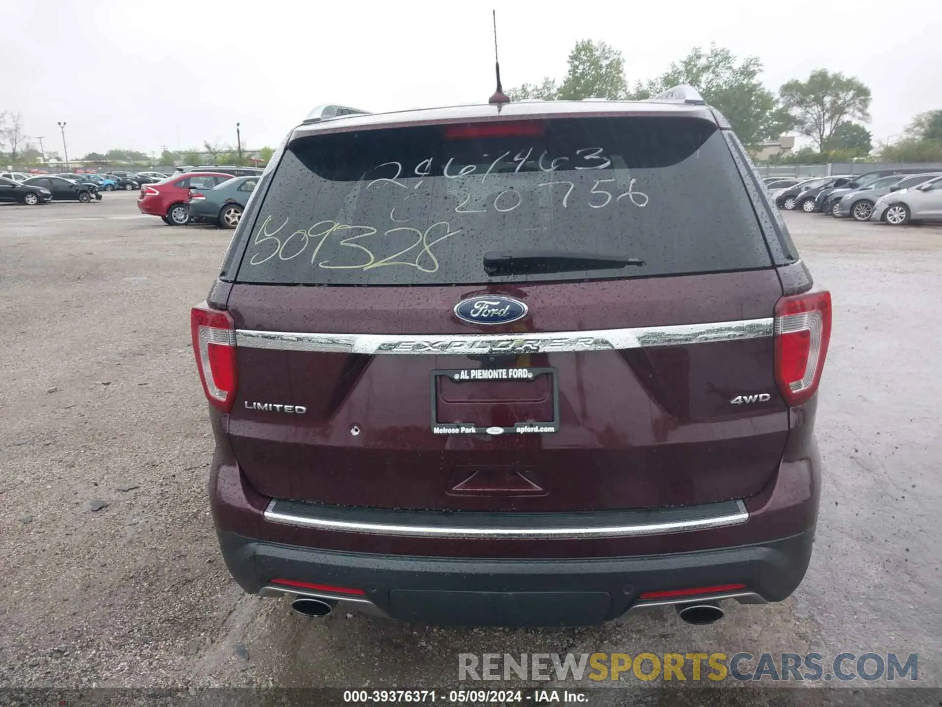 17 Photograph of a damaged car 1FM5K8F88KGA05495 FORD EXPLORER 2019