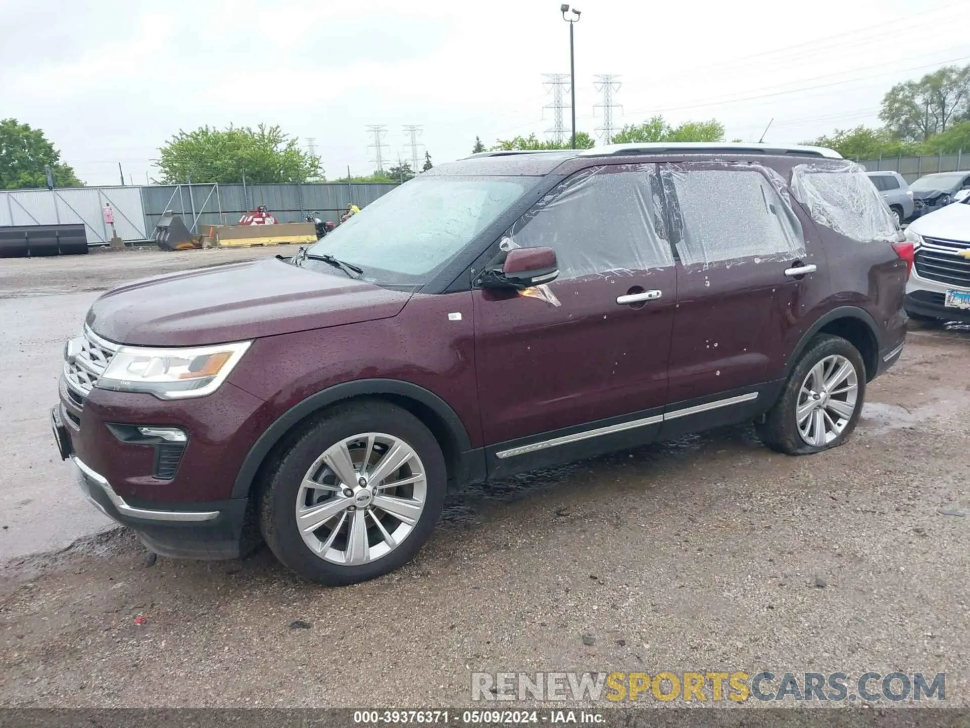 2 Photograph of a damaged car 1FM5K8F88KGA05495 FORD EXPLORER 2019