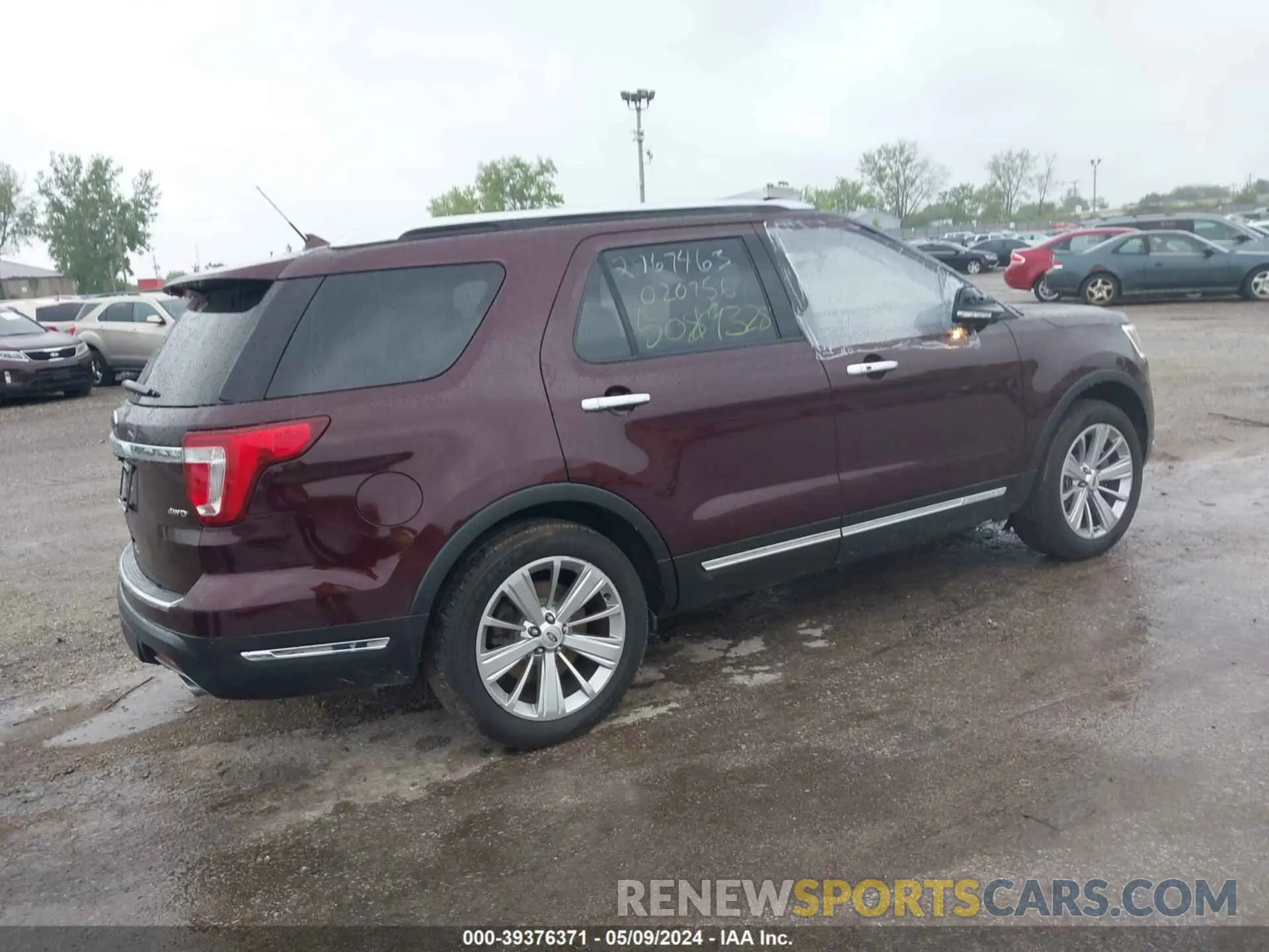 4 Photograph of a damaged car 1FM5K8F88KGA05495 FORD EXPLORER 2019
