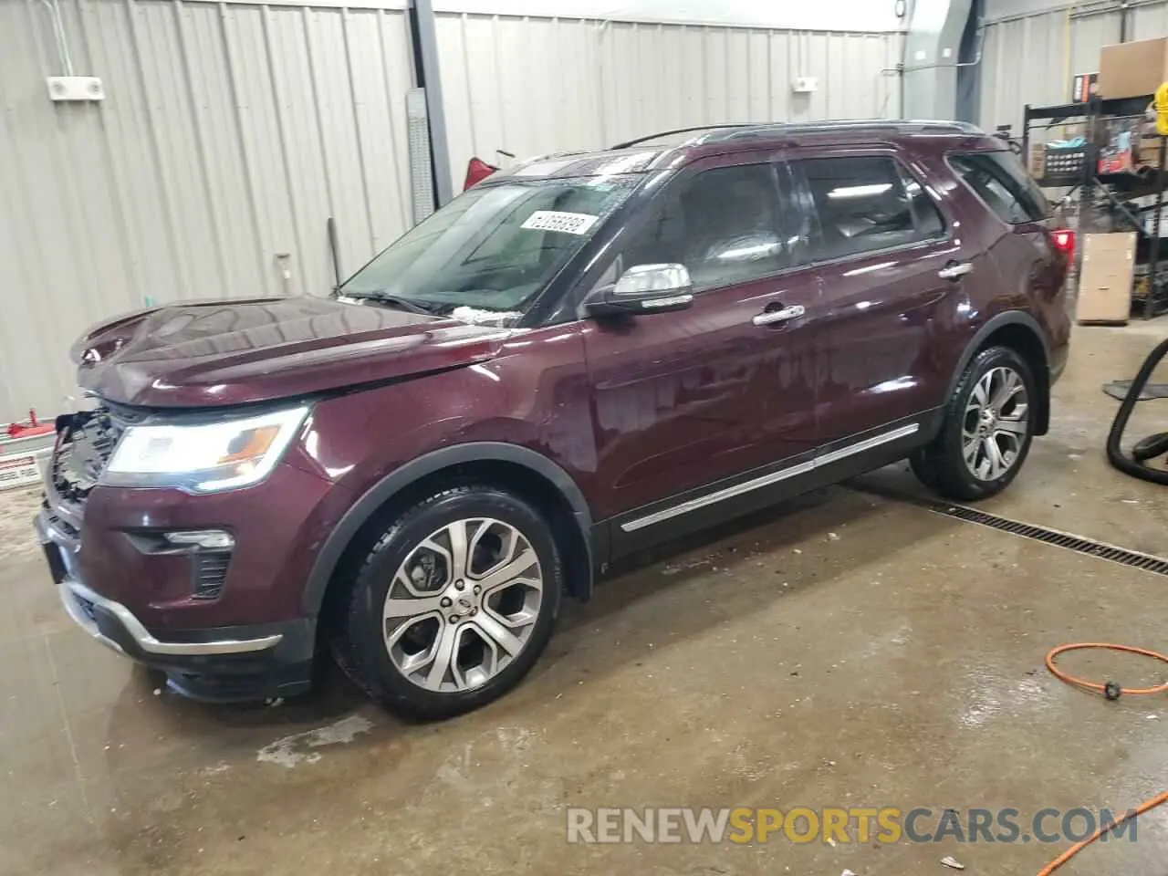 1 Photograph of a damaged car 1FM5K8F88KGA27965 FORD EXPLORER 2019