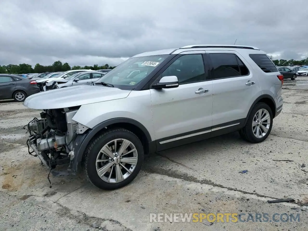 1 Photograph of a damaged car 1FM5K8F88KGB10327 FORD EXPLORER 2019