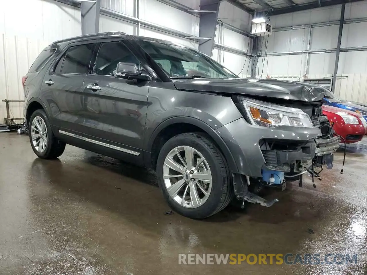 4 Photograph of a damaged car 1FM5K8F88KGB39522 FORD EXPLORER 2019