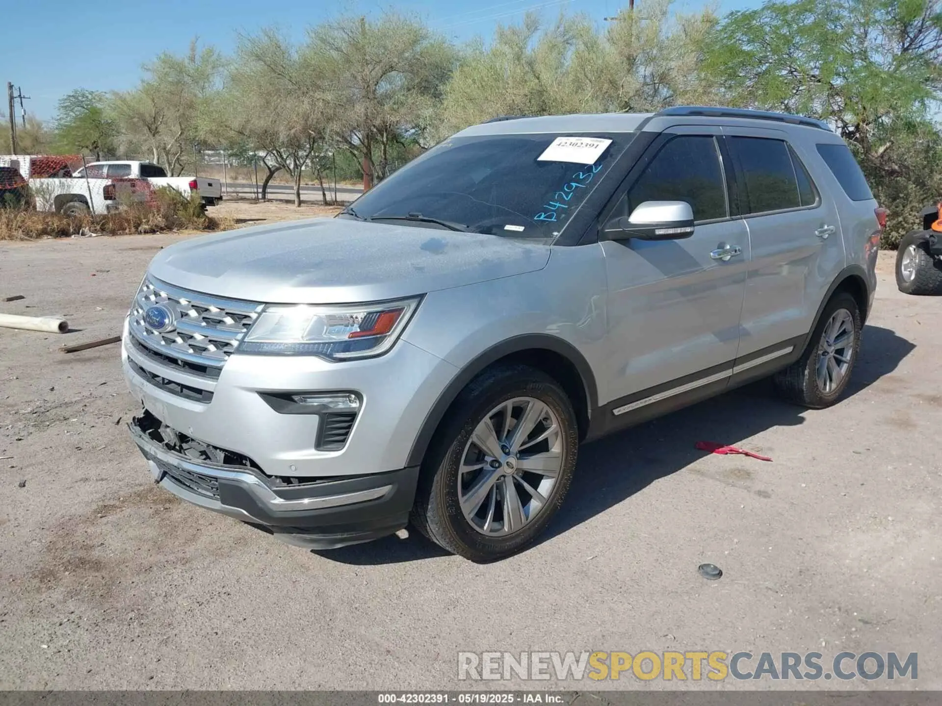 2 Photograph of a damaged car 1FM5K8F89KGB42932 FORD EXPLORER 2019