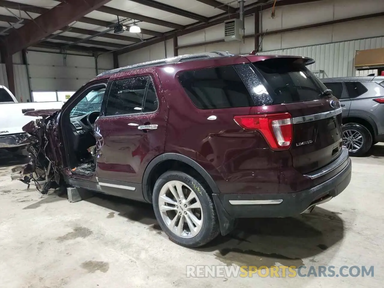 2 Photograph of a damaged car 1FM5K8F8XKGA49935 FORD EXPLORER 2019