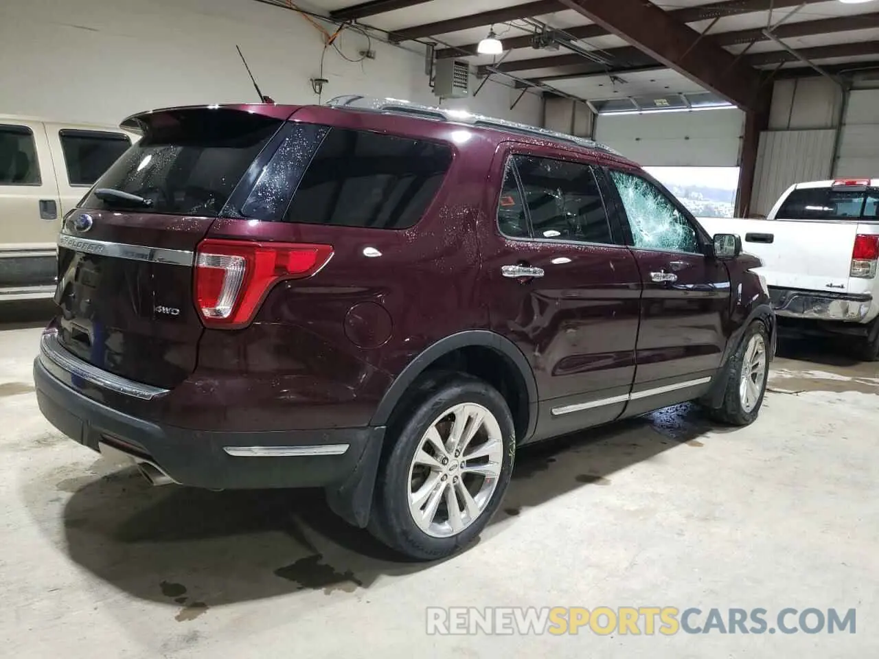3 Photograph of a damaged car 1FM5K8F8XKGA49935 FORD EXPLORER 2019