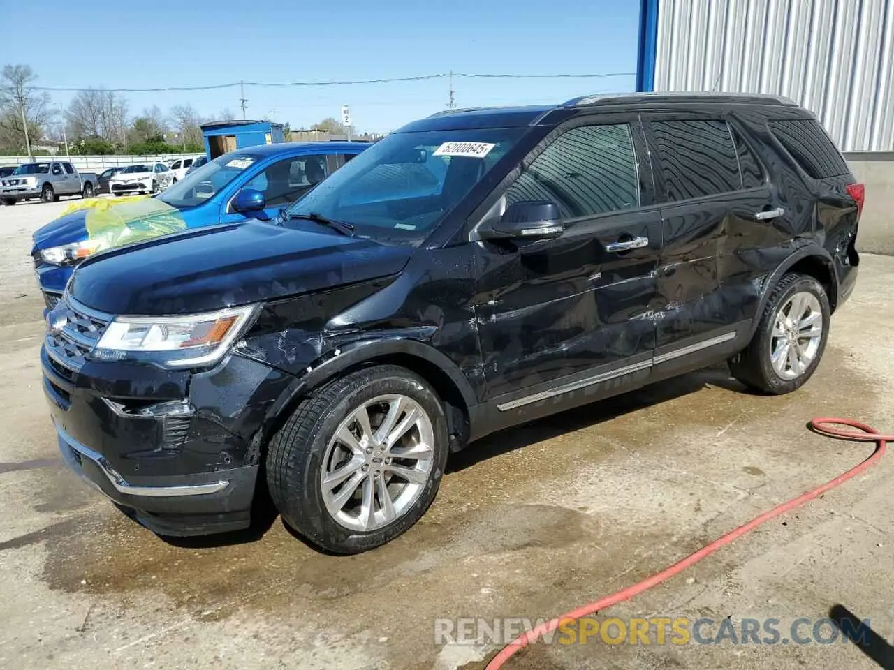 1 Photograph of a damaged car 1FM5K8F8XKGB36976 FORD EXPLORER 2019