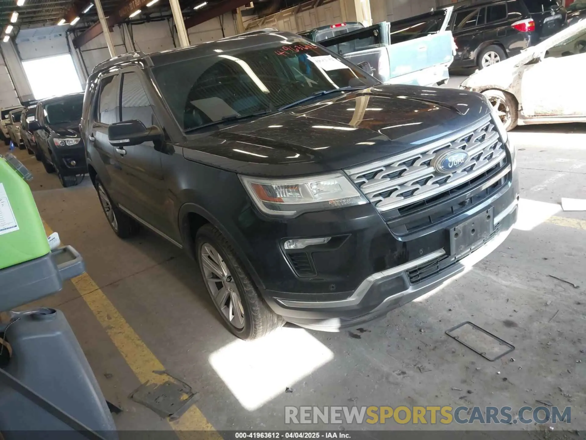 1 Photograph of a damaged car 1FM5K8FH2KGB54341 FORD EXPLORER 2019