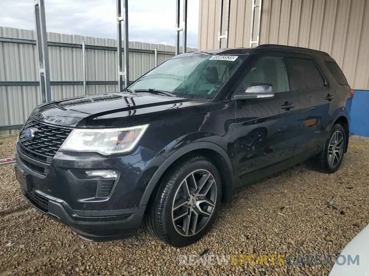 1 Photograph of a damaged car 1FM5K8GT0KGA76919 FORD EXPLORER 2019