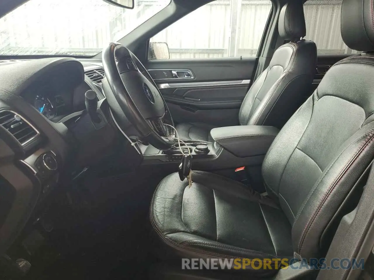 7 Photograph of a damaged car 1FM5K8GT0KGA76919 FORD EXPLORER 2019