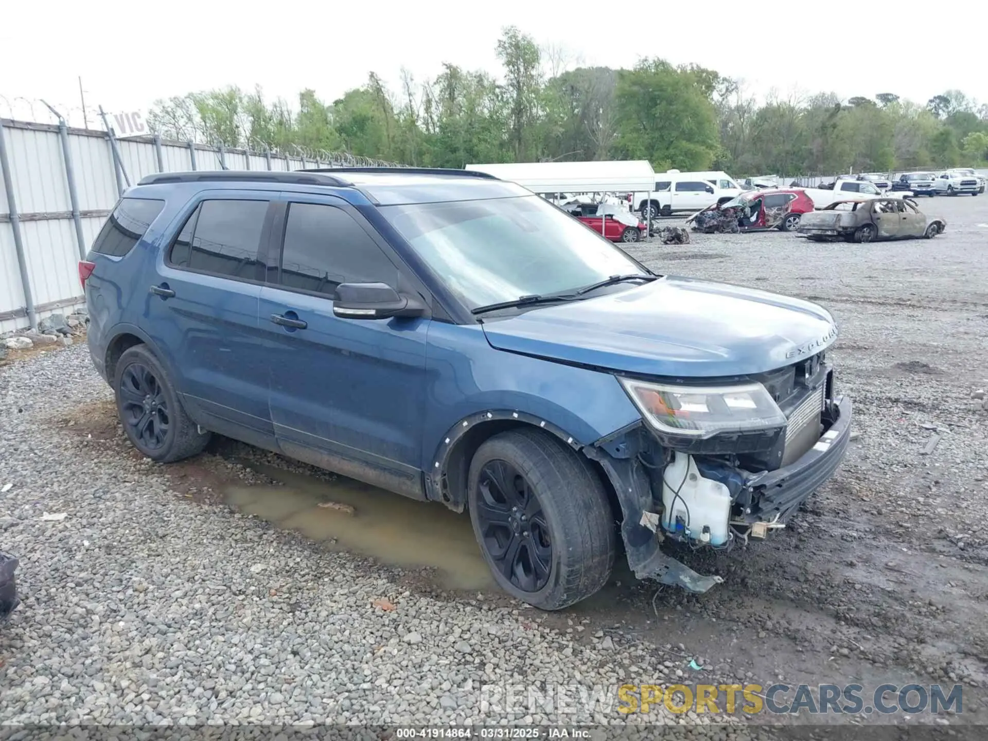 1 Photograph of a damaged car 1FM5K8GT1KGB01732 FORD EXPLORER 2019