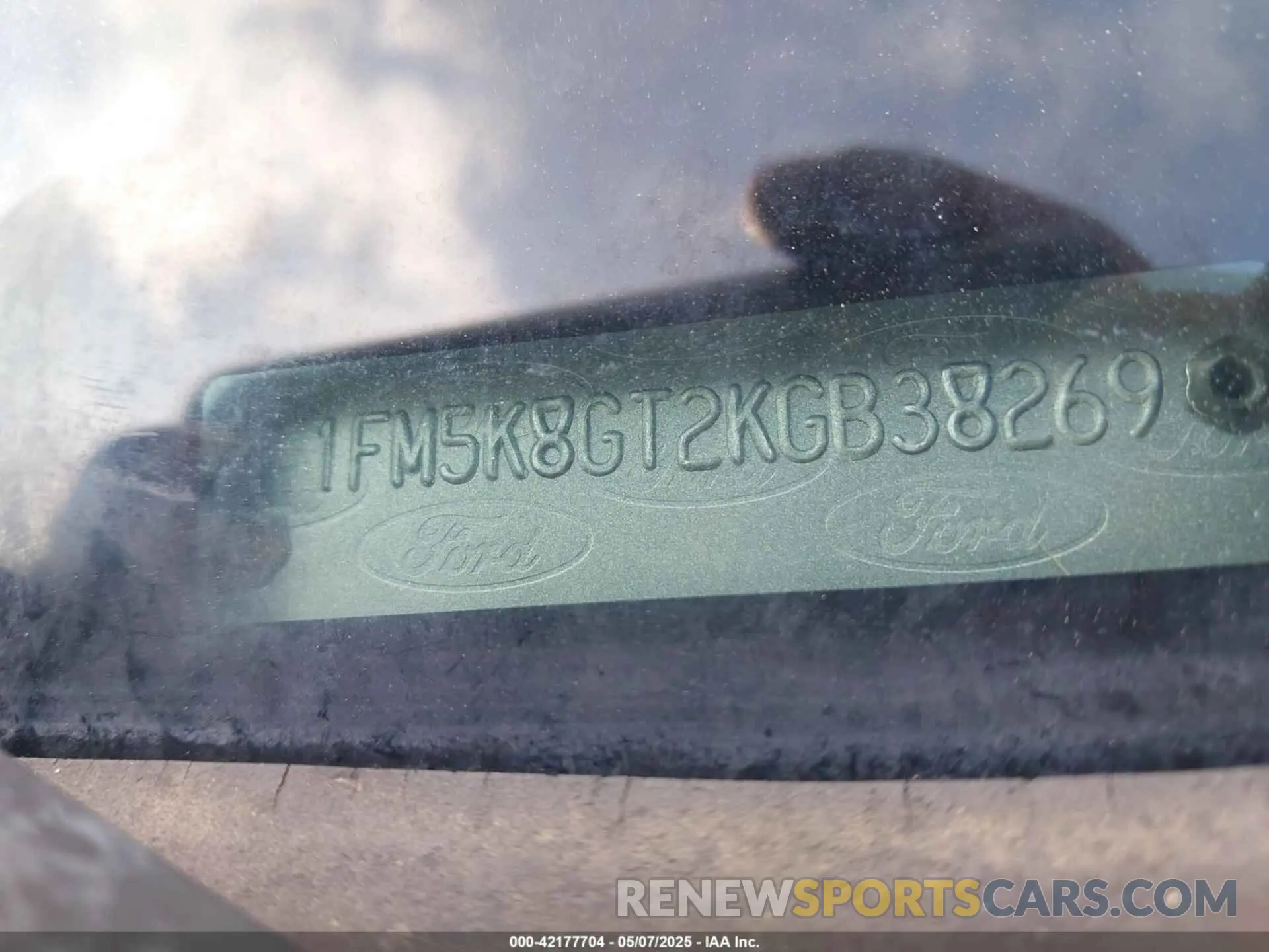 9 Photograph of a damaged car 1FM5K8GT2KGB38269 FORD EXPLORER 2019
