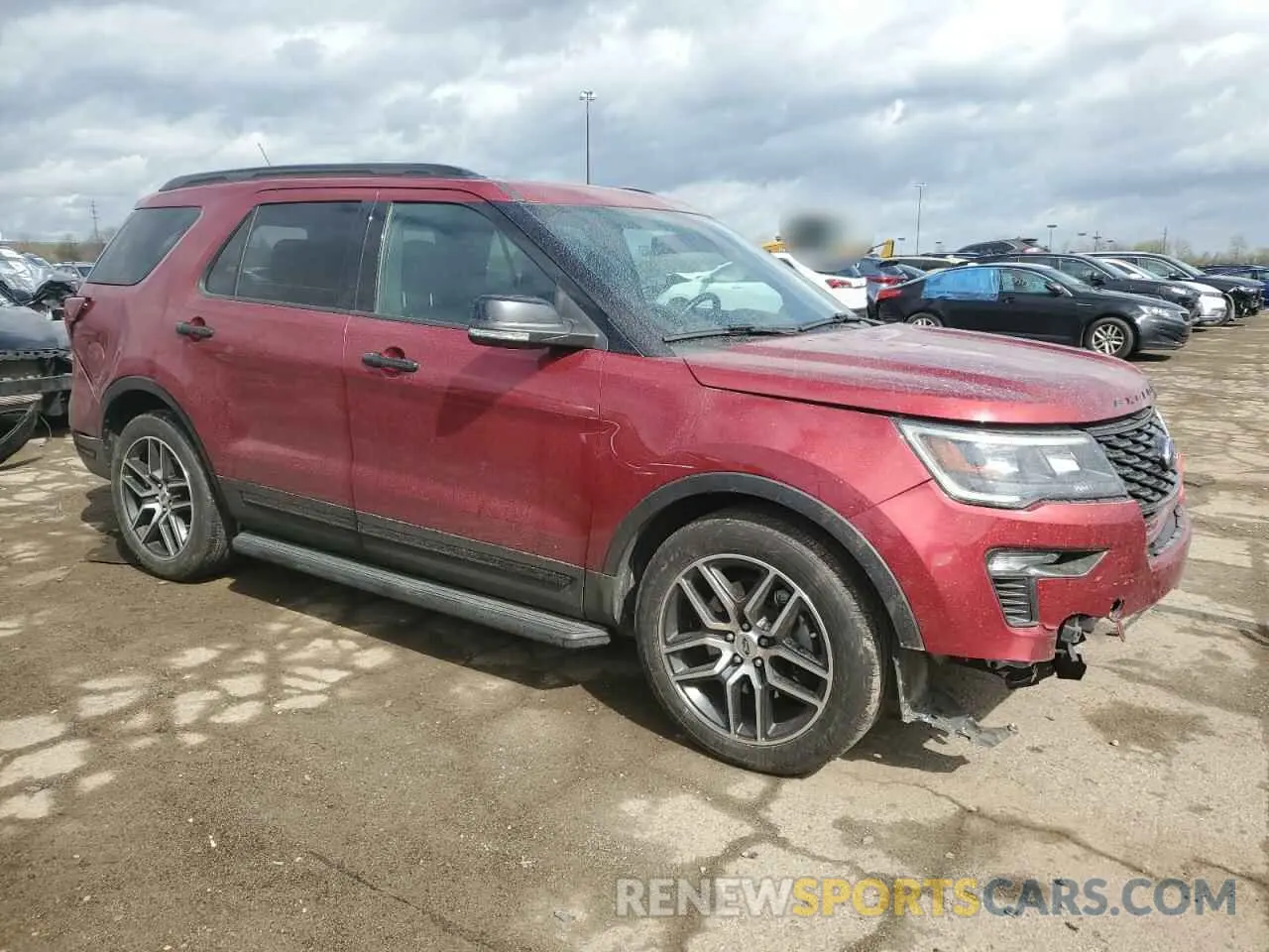 4 Photograph of a damaged car 1FM5K8GT2KGB52642 FORD EXPLORER 2019