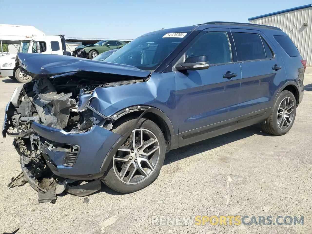 1 Photograph of a damaged car 1FM5K8GT4KGA60562 FORD EXPLORER 2019