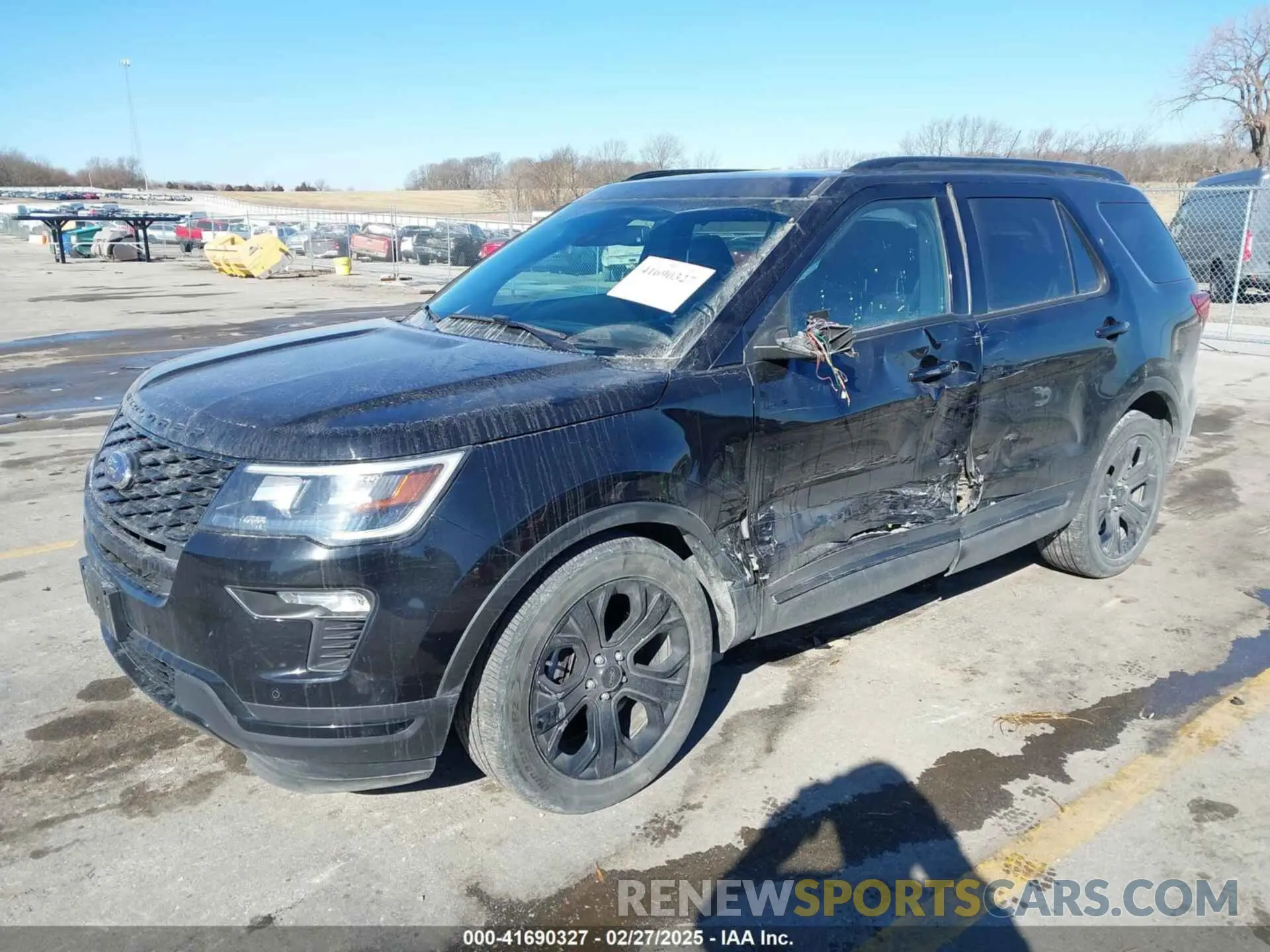2 Photograph of a damaged car 1FM5K8GT5KGA27196 FORD EXPLORER 2019