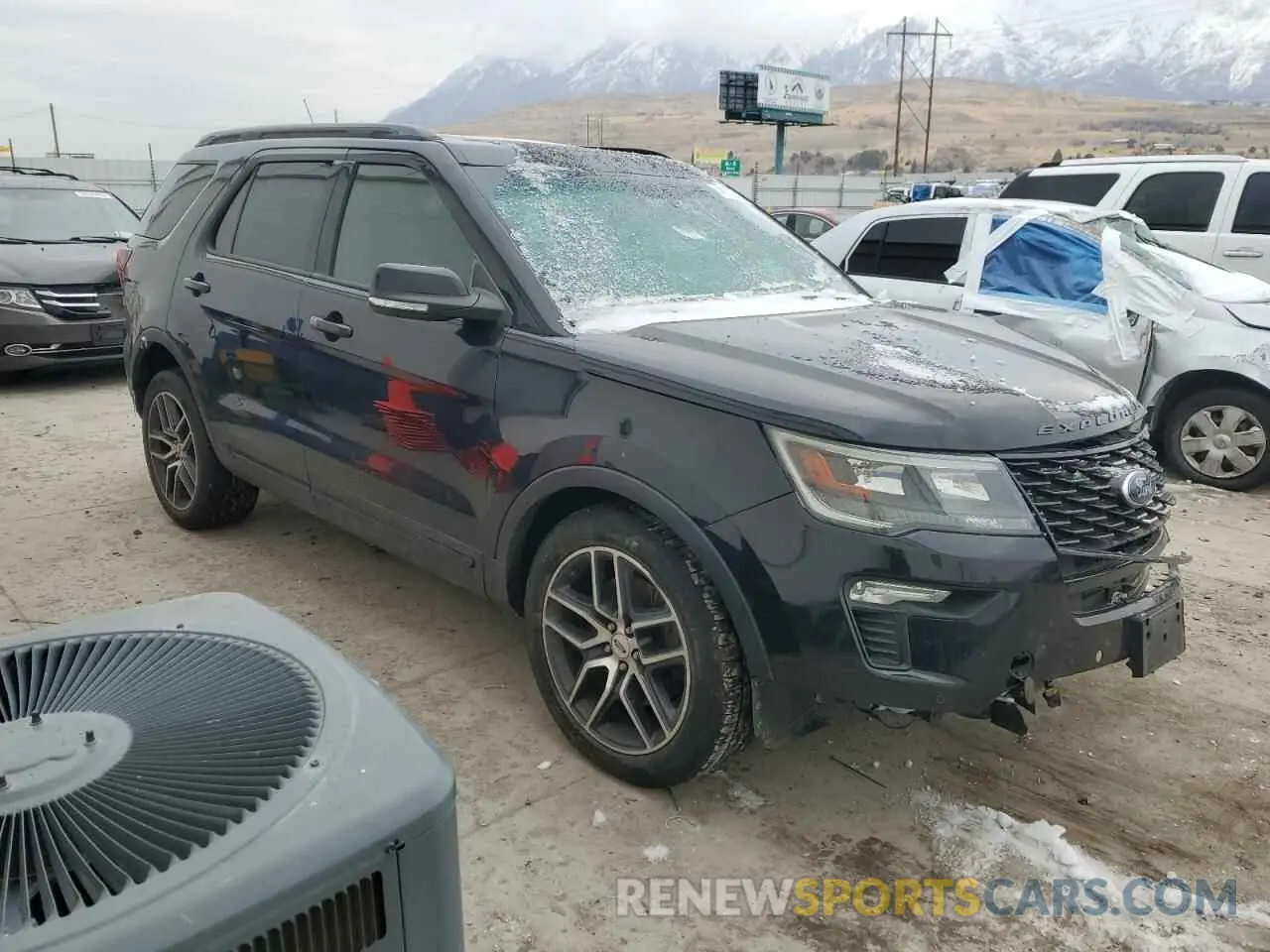4 Photograph of a damaged car 1FM5K8GT5KGB12782 FORD EXPLORER 2019