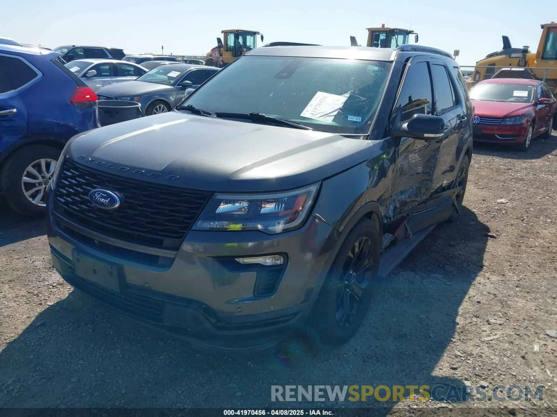 2 Photograph of a damaged car 1FM5K8GT6KGA76813 FORD EXPLORER 2019