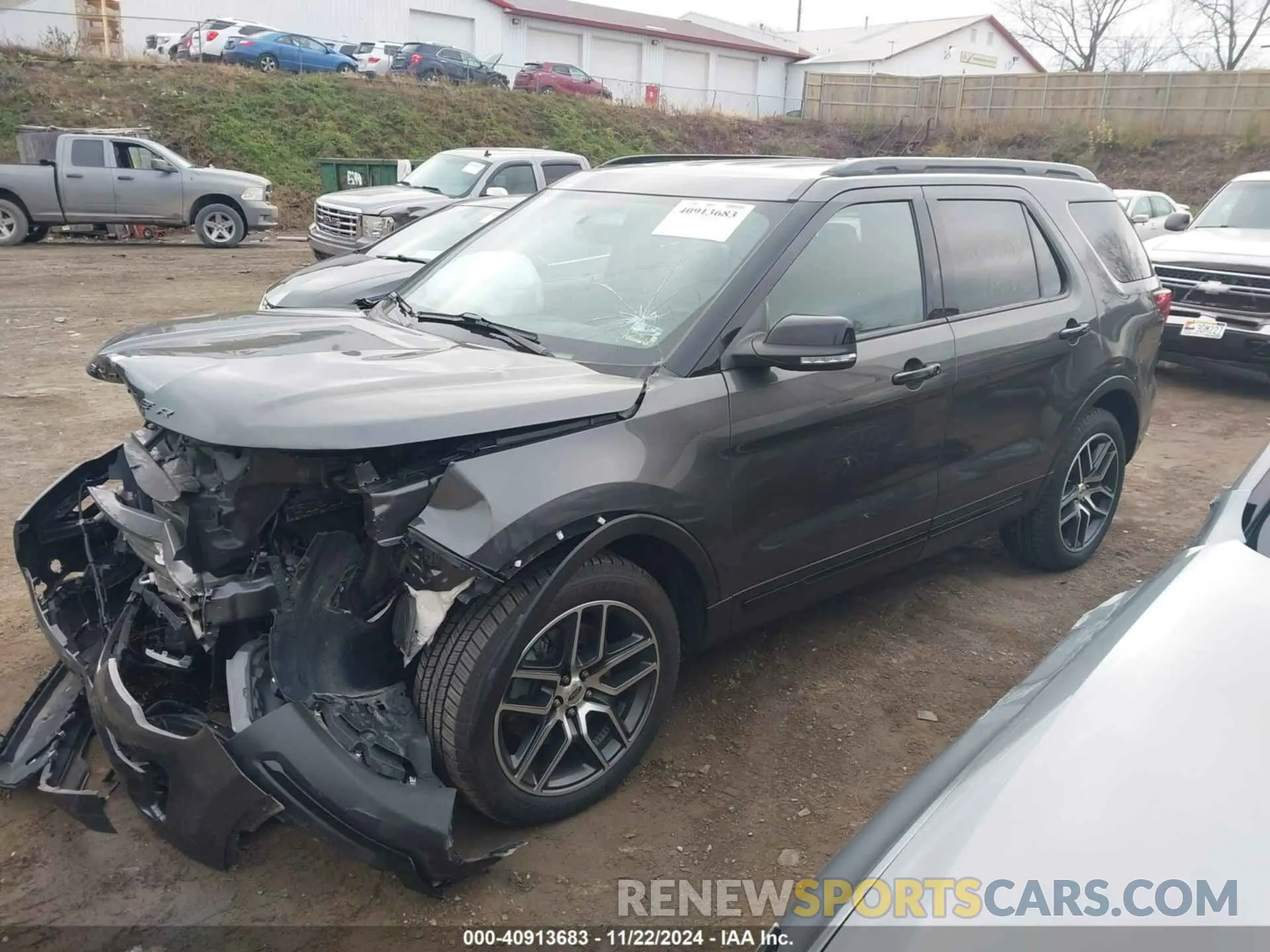 2 Photograph of a damaged car 1FM5K8GT6KGB39523 FORD EXPLORER 2019