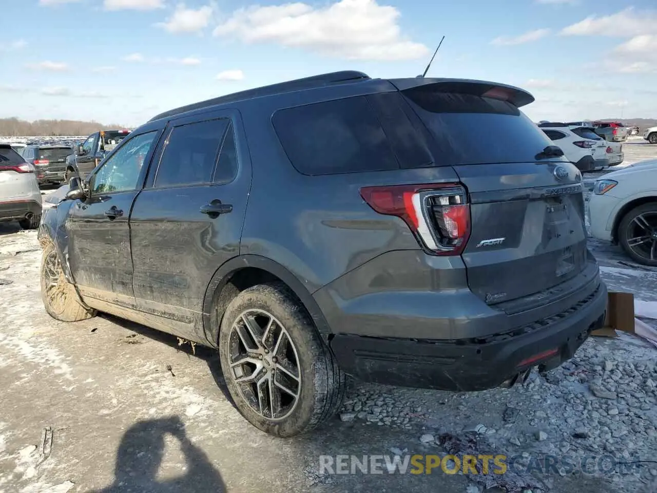 2 Photograph of a damaged car 1FM5K8GT9KGA32854 FORD EXPLORER 2019