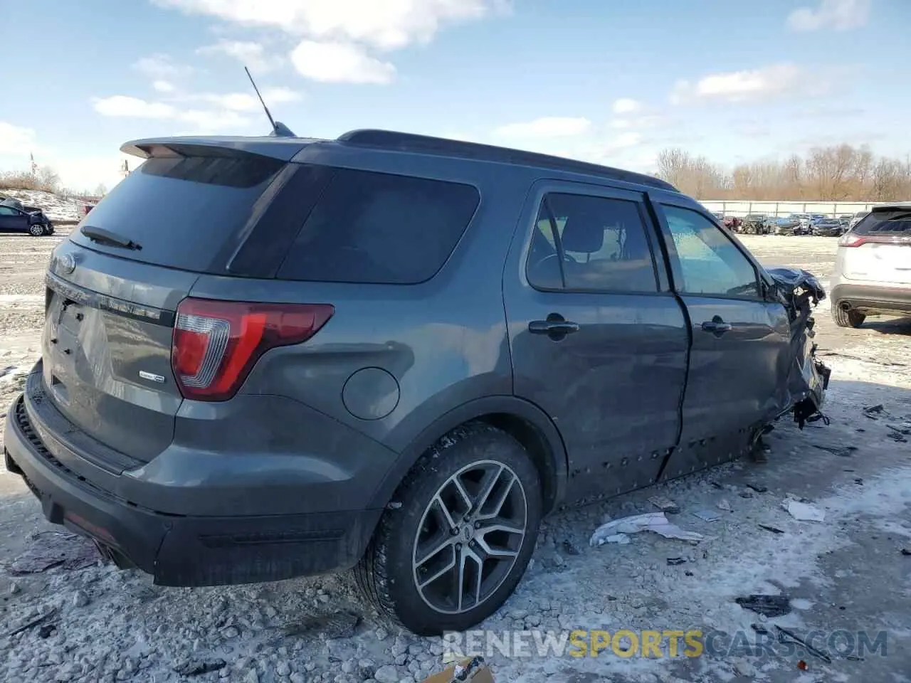 3 Photograph of a damaged car 1FM5K8GT9KGA32854 FORD EXPLORER 2019