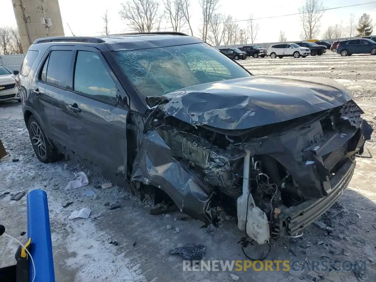 4 Photograph of a damaged car 1FM5K8GT9KGA32854 FORD EXPLORER 2019