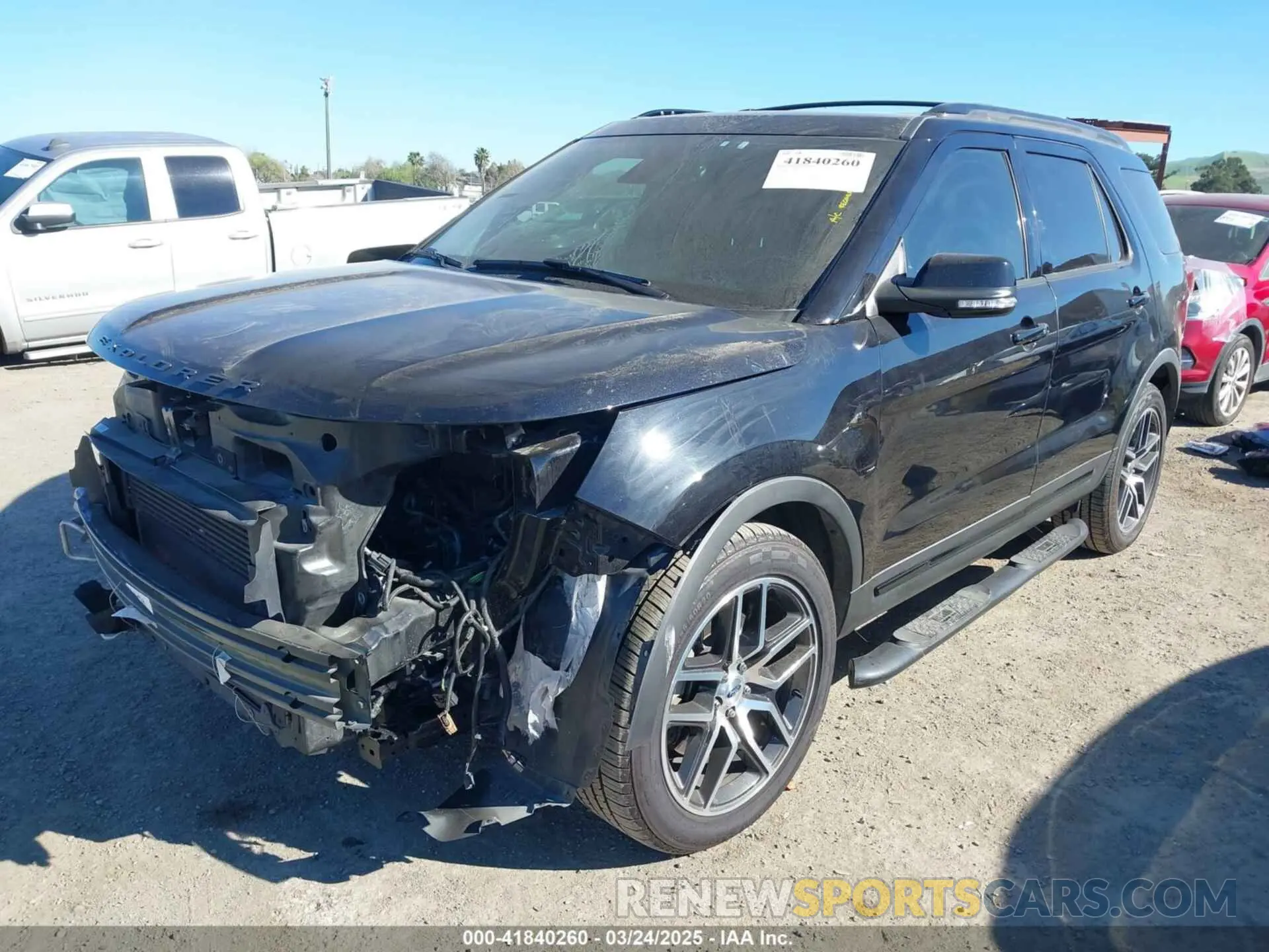 2 Photograph of a damaged car 1FM5K8GTXKGB40710 FORD EXPLORER 2019