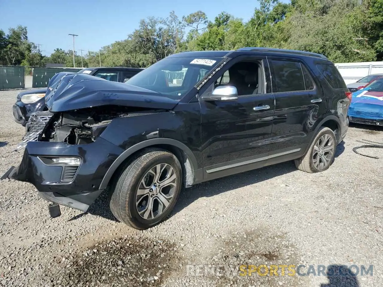 1 Photograph of a damaged car 1FM5K8HT0KGA21224 FORD EXPLORER 2019