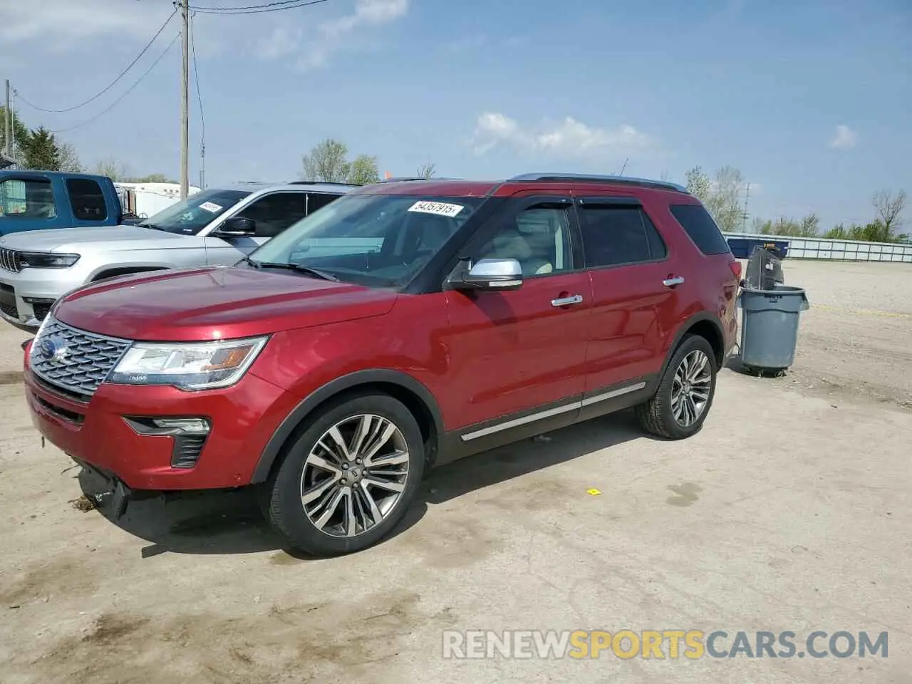 1 Photograph of a damaged car 1FM5K8HT1KGA40736 FORD EXPLORER 2019