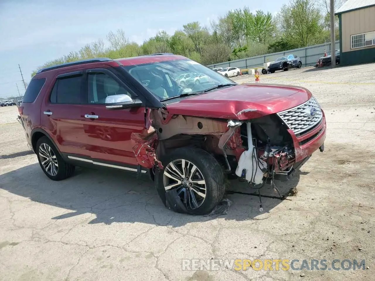 4 Photograph of a damaged car 1FM5K8HT1KGA40736 FORD EXPLORER 2019