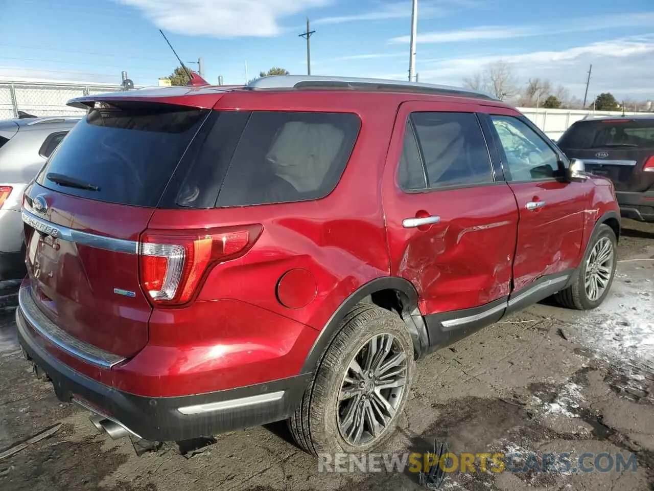 3 Photograph of a damaged car 1FM5K8HT4KGA87078 FORD EXPLORER 2019
