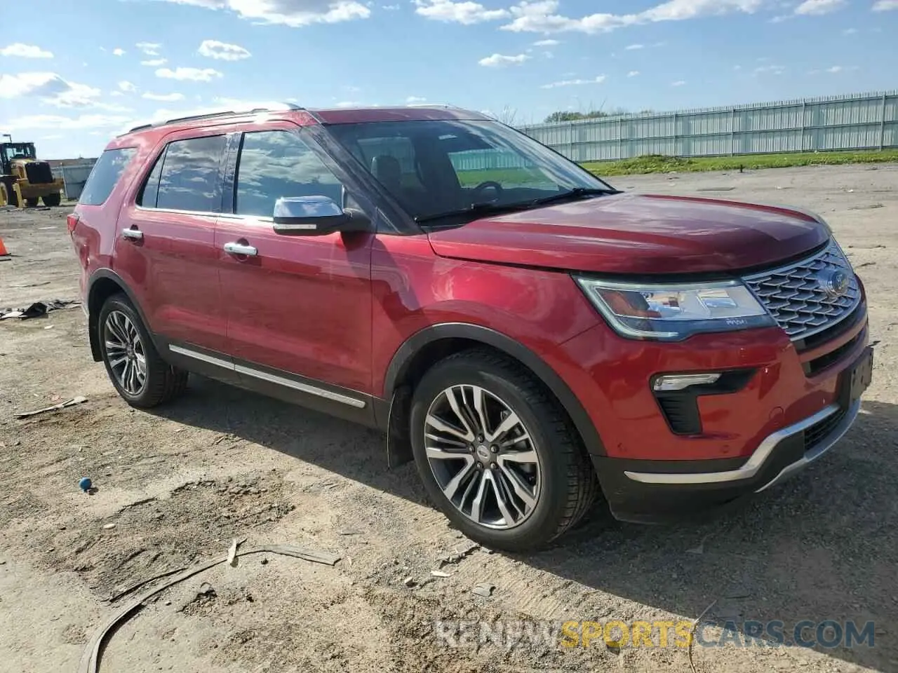 4 Photograph of a damaged car 1FM5K8HT6KGA95344 FORD EXPLORER 2019