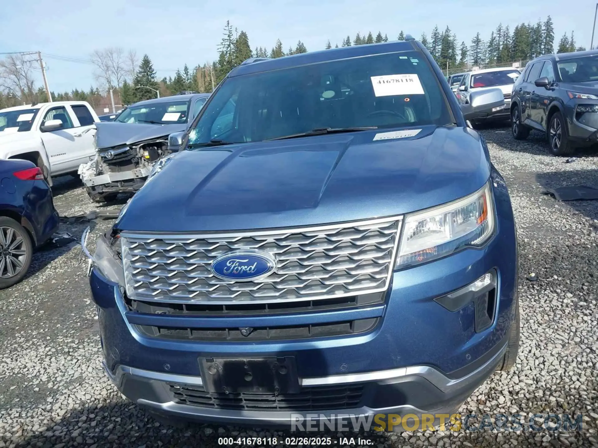 11 Photograph of a damaged car 1FM5K8HT7KGA10396 FORD EXPLORER 2019