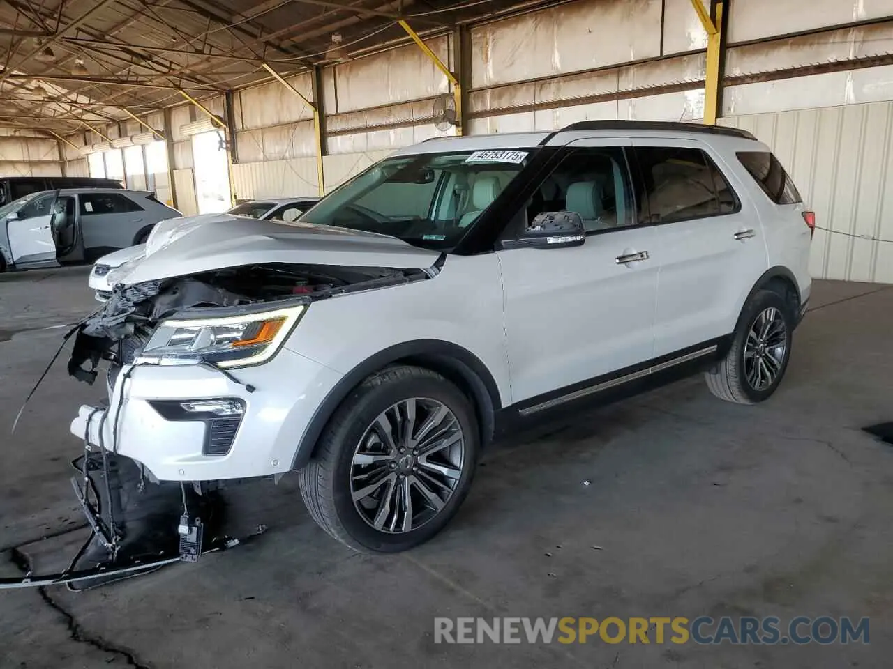 1 Photograph of a damaged car 1FM5K8HT8KGA73166 FORD EXPLORER 2019