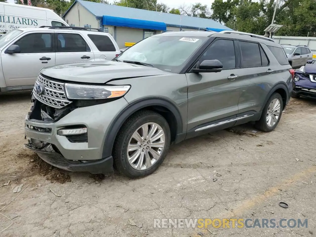 1 Photograph of a damaged car 1FM5K7FW2LGA64505 FORD EXPLORER 2020