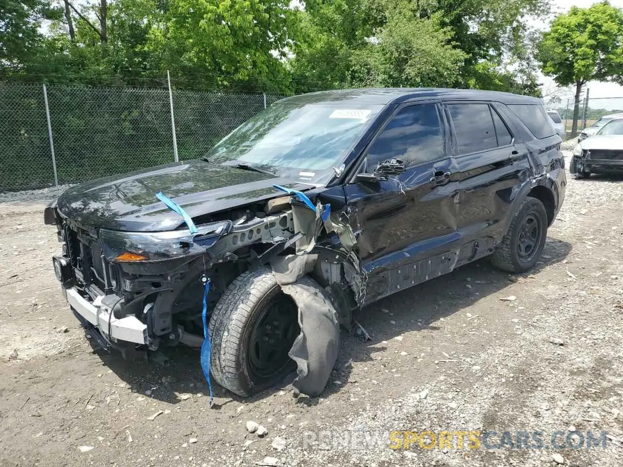 1 Photograph of a damaged car 1FM5K8AB0LGC01256 FORD EXPLORER 2020