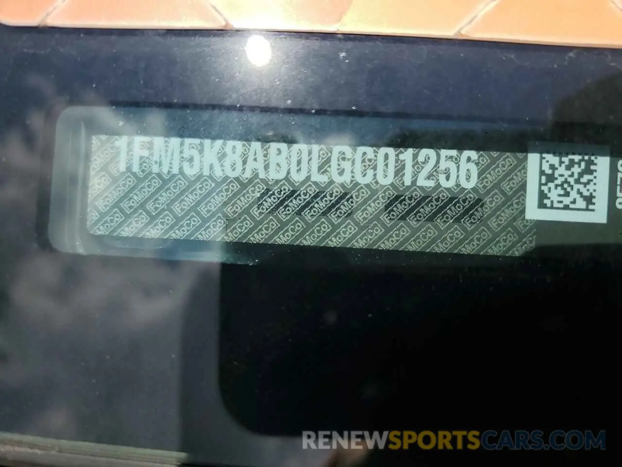 13 Photograph of a damaged car 1FM5K8AB0LGC01256 FORD EXPLORER 2020