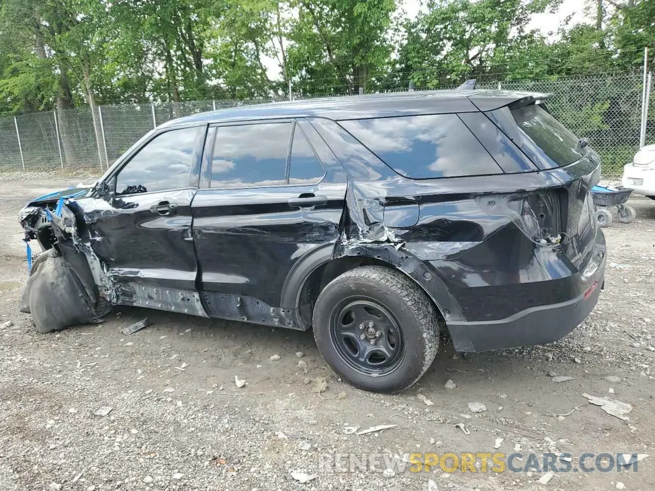 2 Photograph of a damaged car 1FM5K8AB0LGC01256 FORD EXPLORER 2020