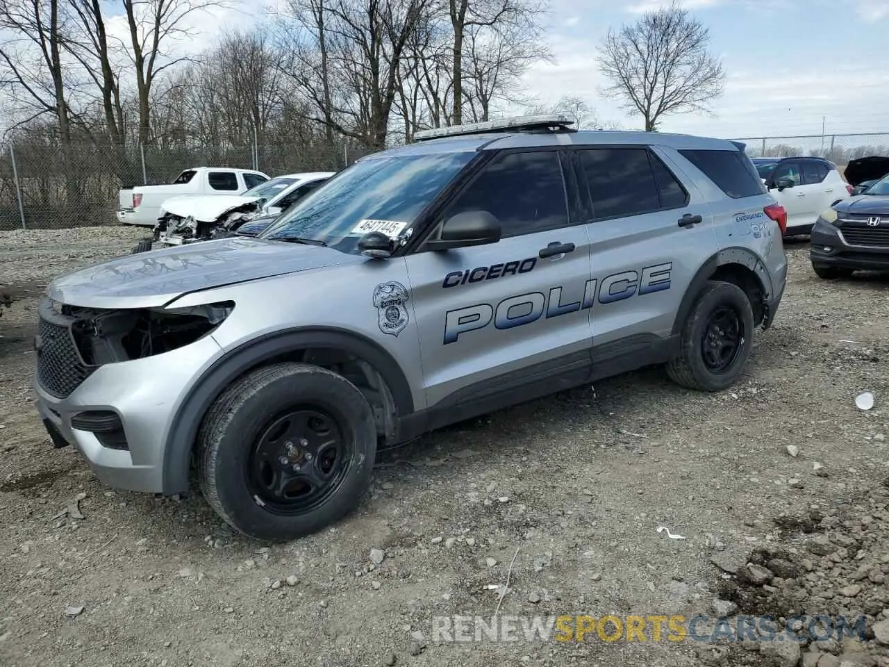 1 Photograph of a damaged car 1FM5K8AB0LGC93369 FORD EXPLORER 2020