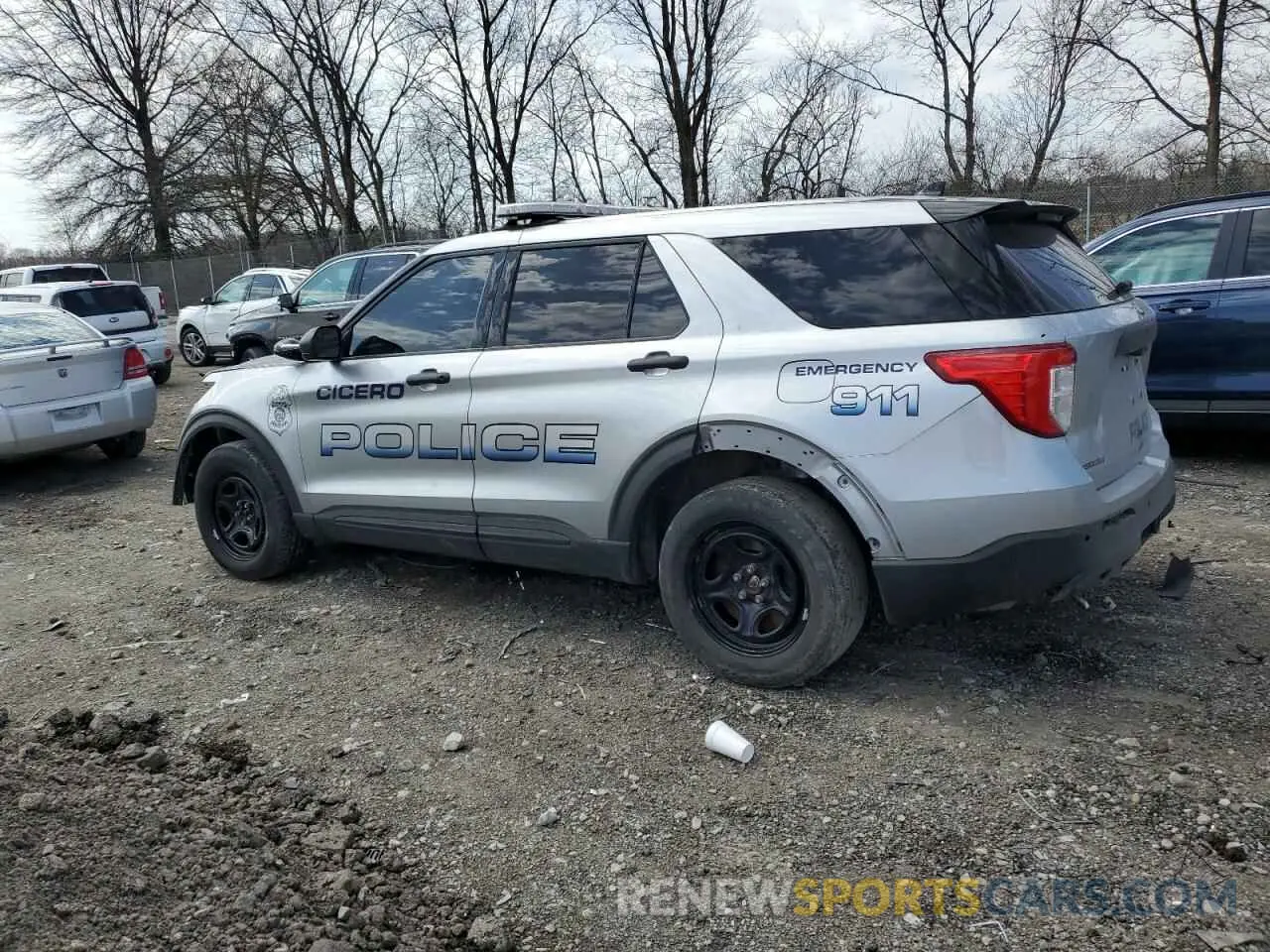2 Photograph of a damaged car 1FM5K8AB0LGC93369 FORD EXPLORER 2020