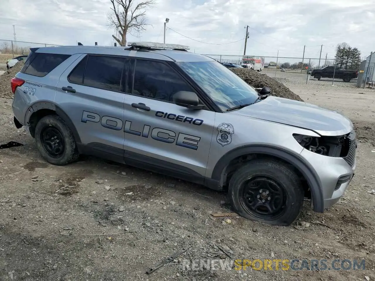 4 Photograph of a damaged car 1FM5K8AB0LGC93369 FORD EXPLORER 2020