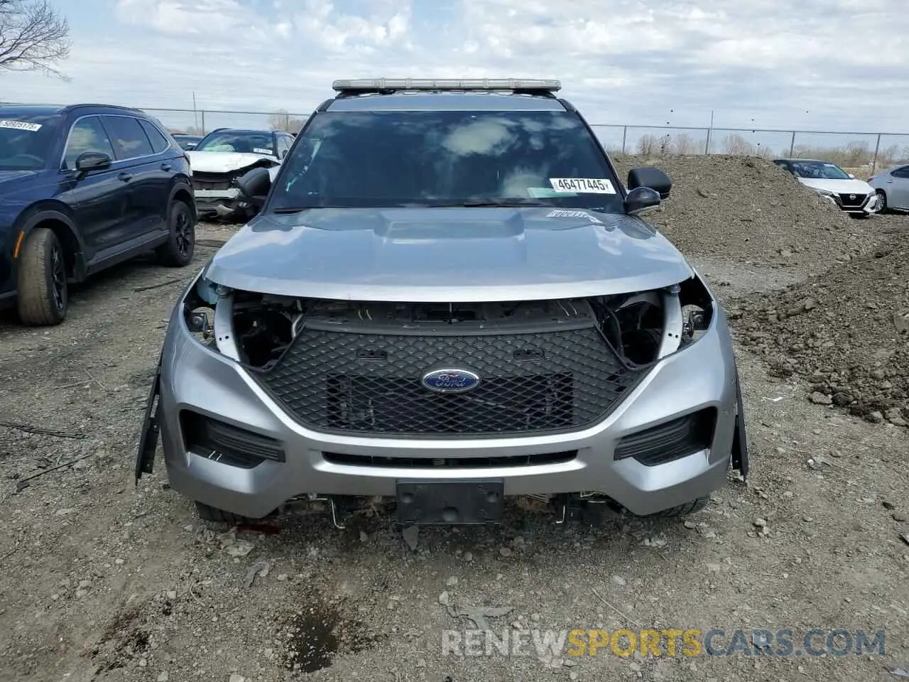5 Photograph of a damaged car 1FM5K8AB0LGC93369 FORD EXPLORER 2020
