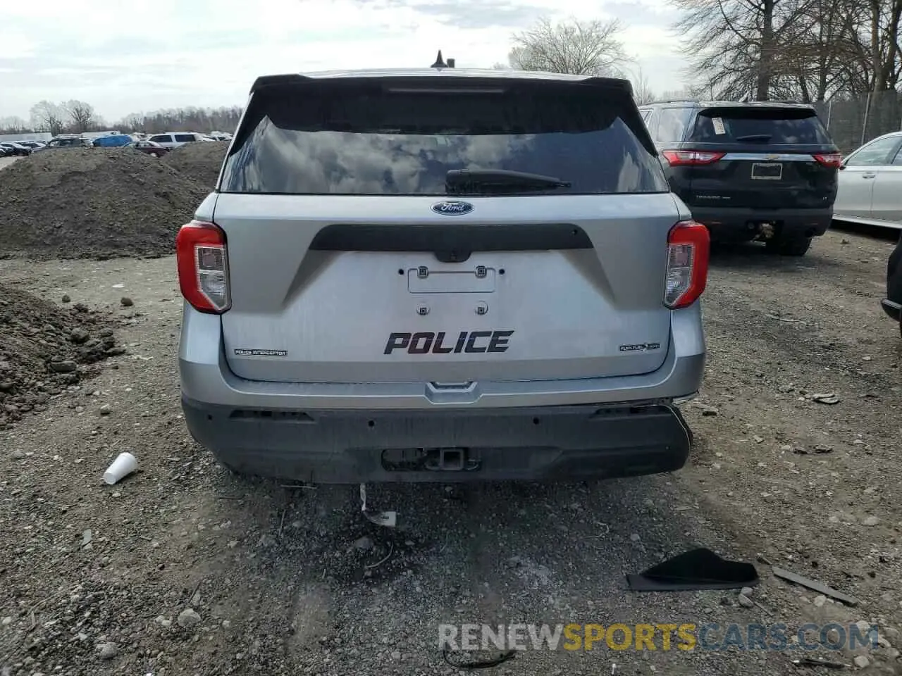 6 Photograph of a damaged car 1FM5K8AB0LGC93369 FORD EXPLORER 2020