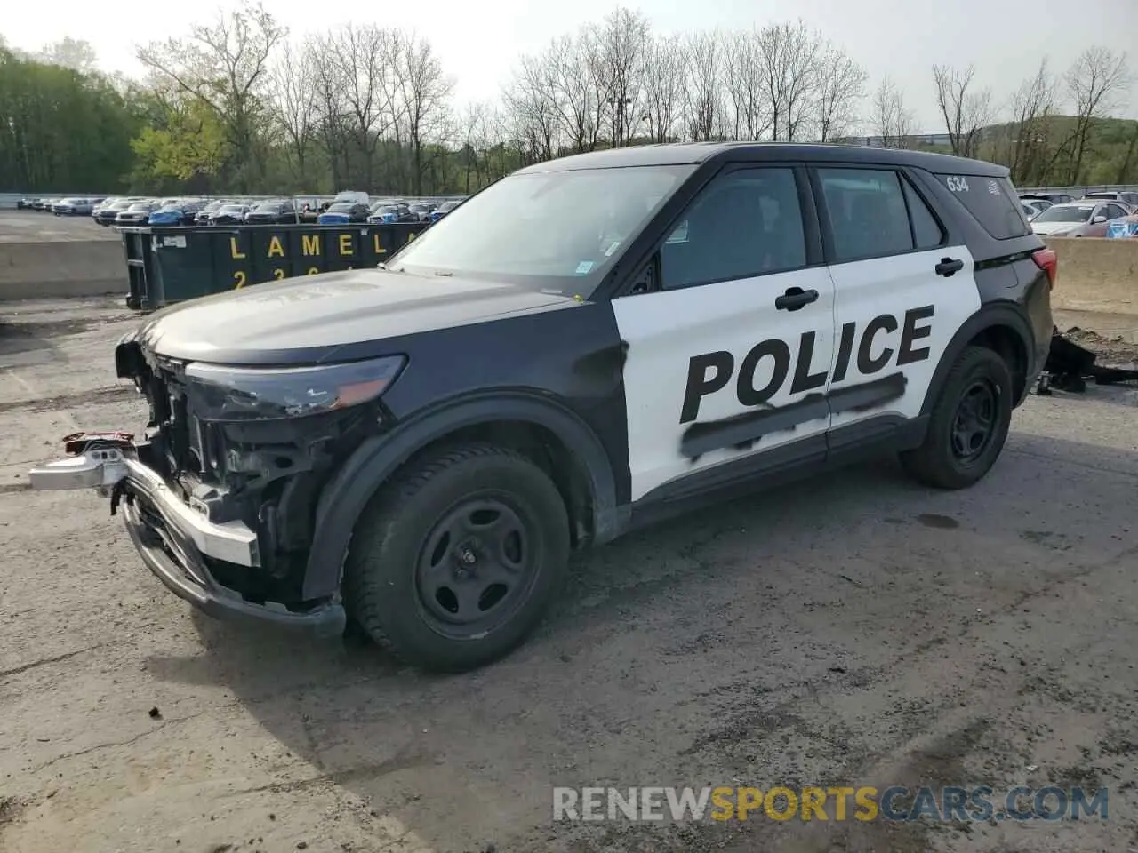 1 Photograph of a damaged car 1FM5K8AB3LGC13935 FORD EXPLORER 2020