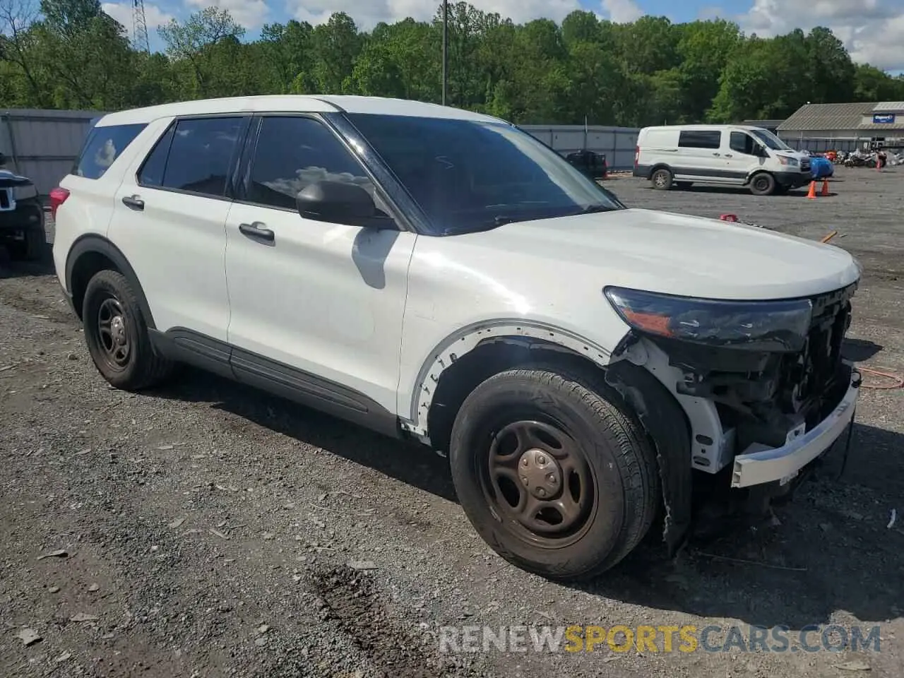 4 Photograph of a damaged car 1FM5K8AB5LGC36018 FORD EXPLORER 2020