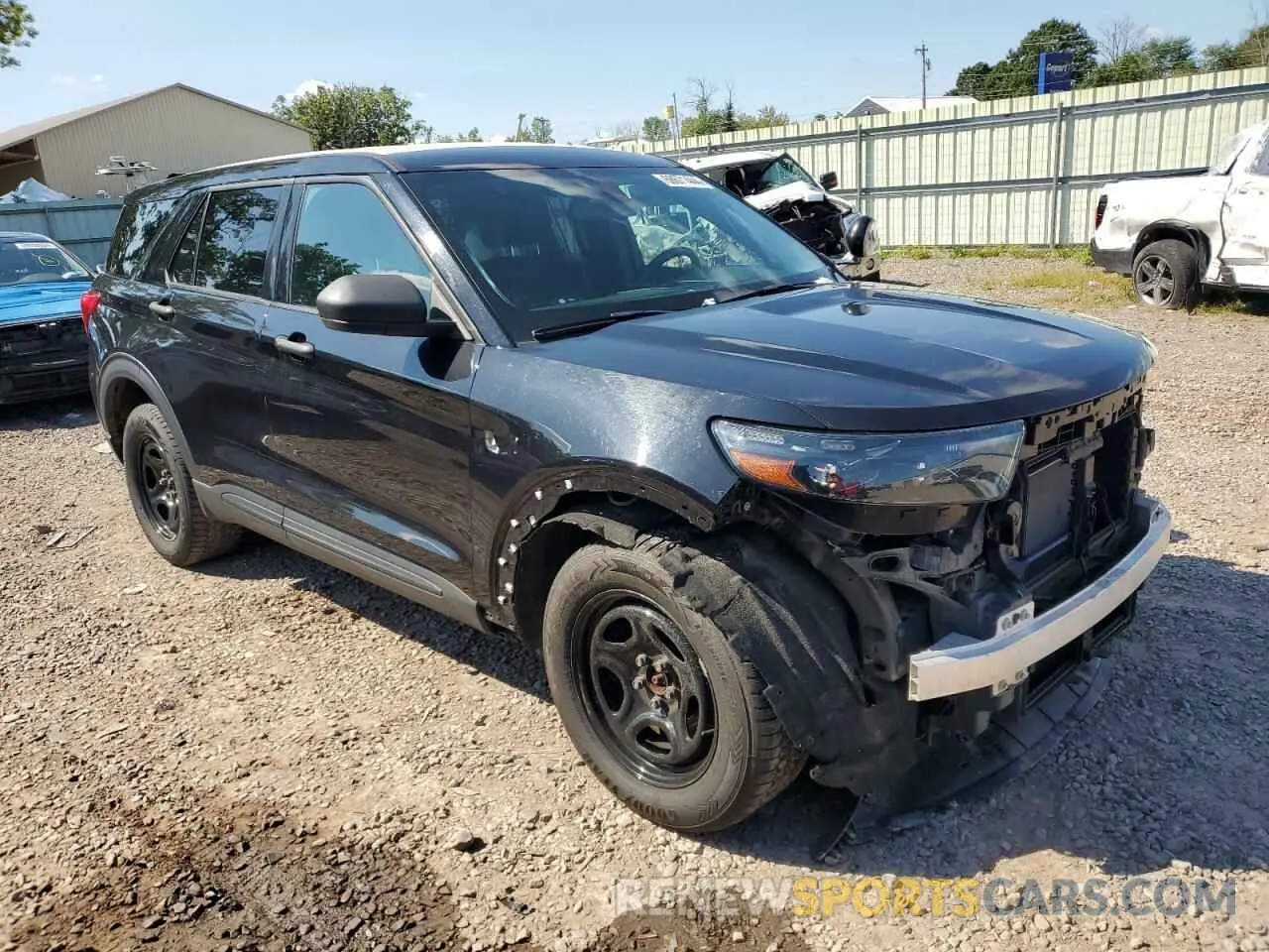 4 Photograph of a damaged car 1FM5K8AB6LGB65864 FORD EXPLORER 2020