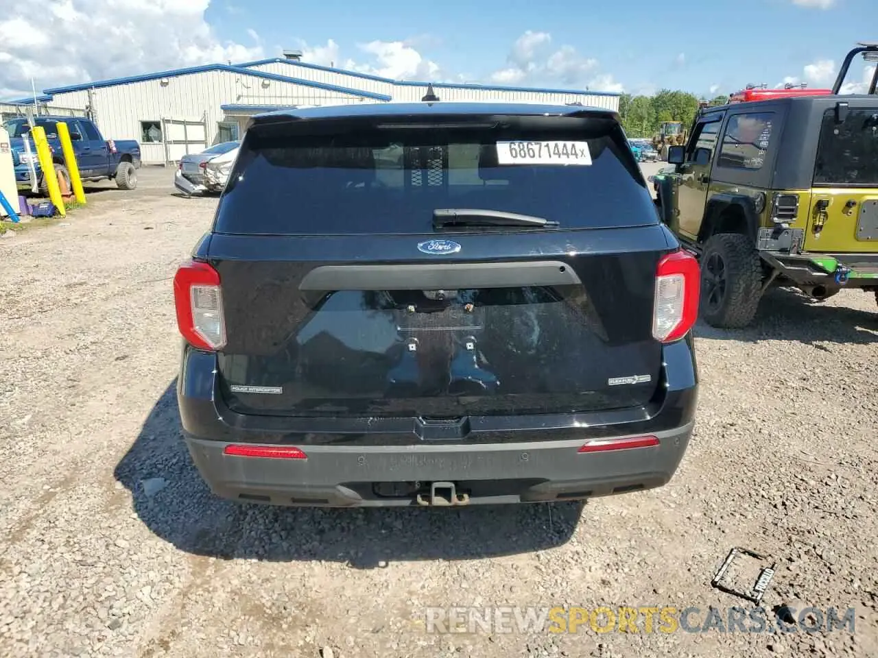 6 Photograph of a damaged car 1FM5K8AB6LGB65864 FORD EXPLORER 2020
