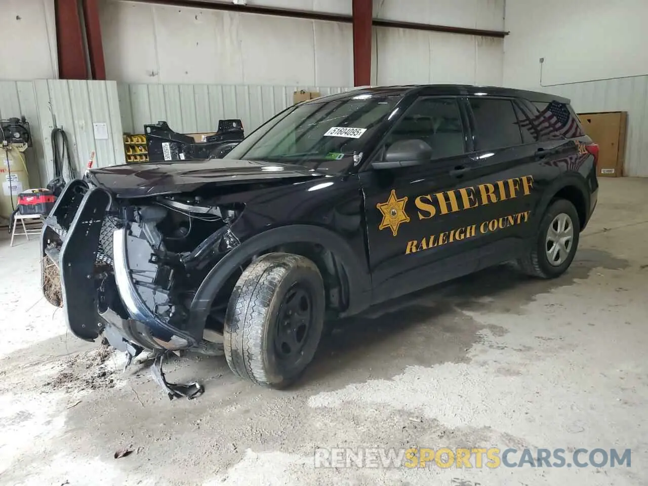 1 Photograph of a damaged car 1FM5K8AB6LGC65575 FORD EXPLORER 2020