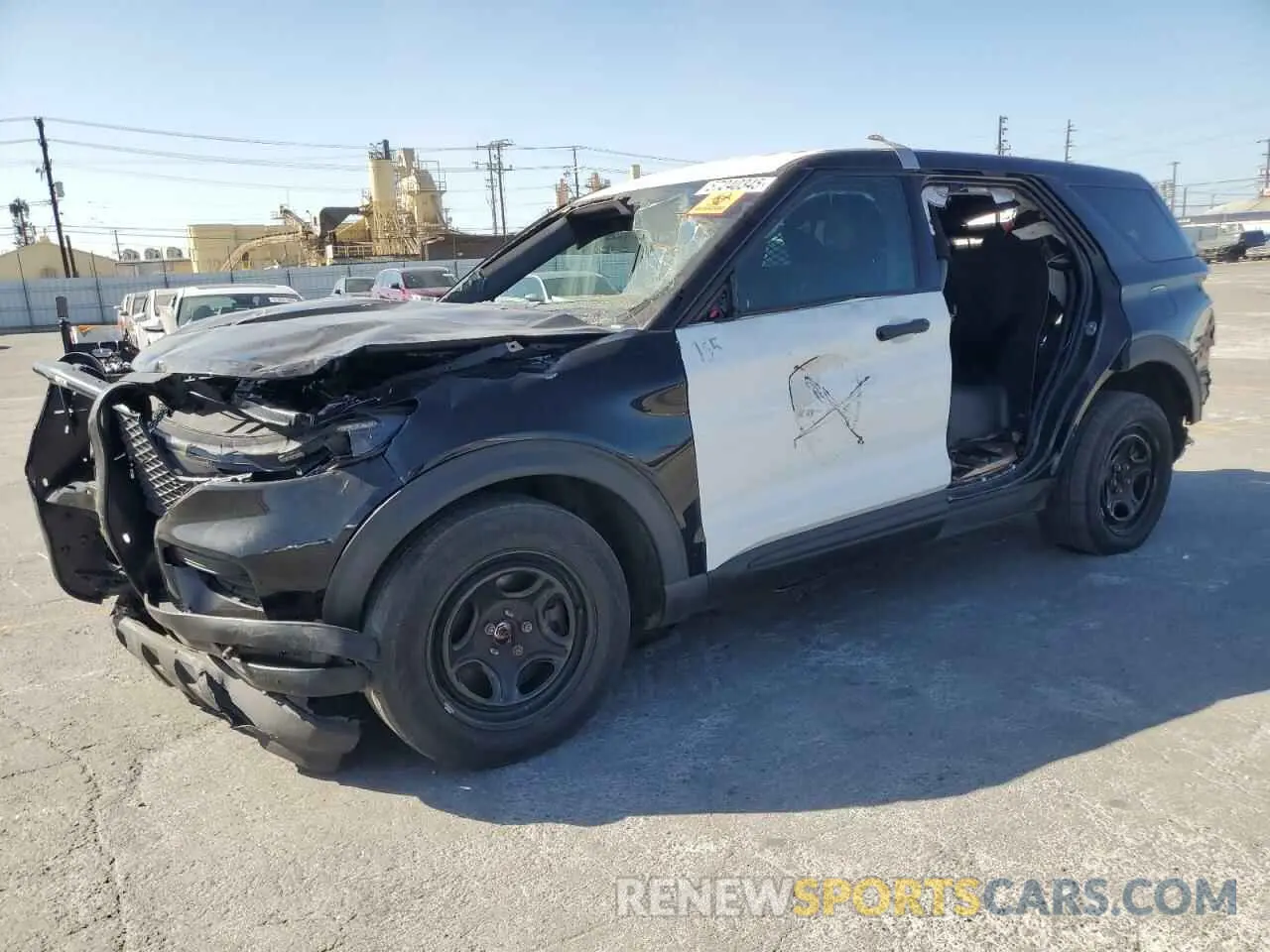1 Photograph of a damaged car 1FM5K8AB9LGC51380 FORD EXPLORER 2020