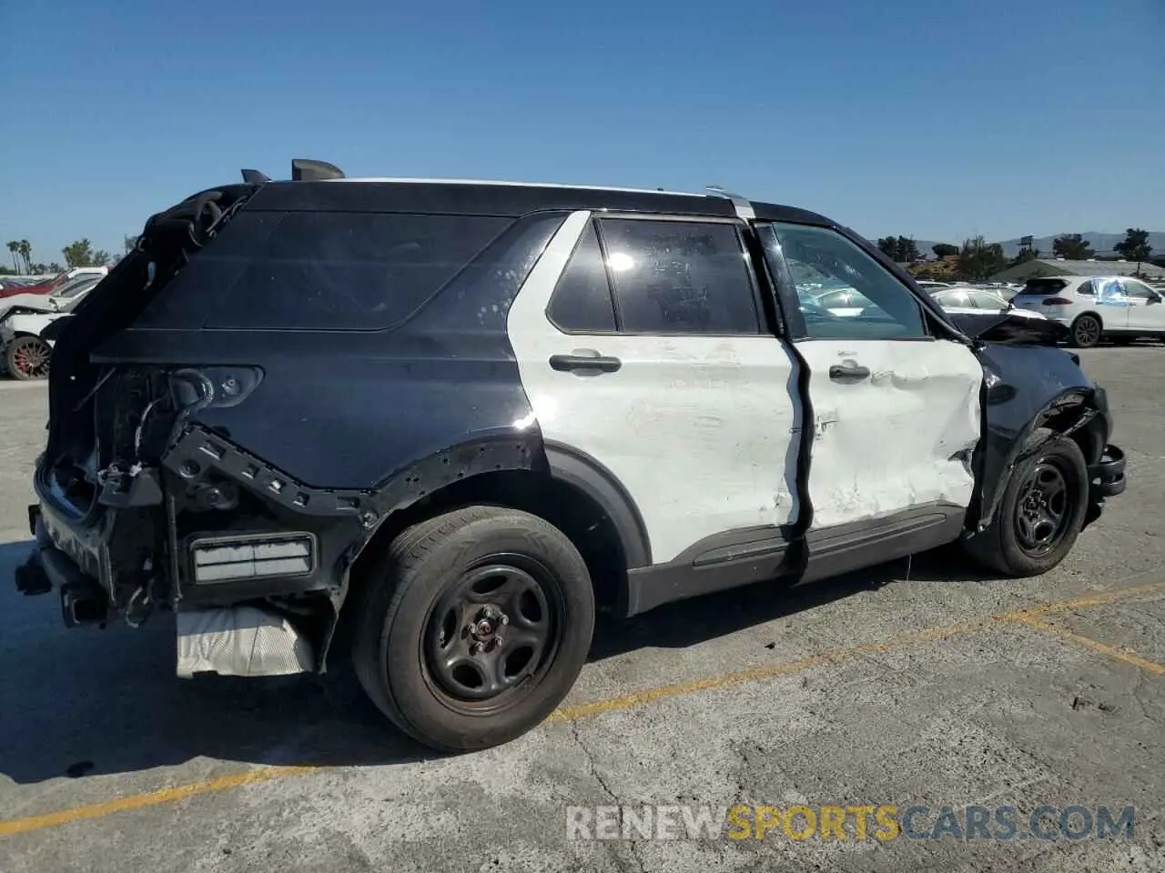 3 Photograph of a damaged car 1FM5K8AB9LGC51380 FORD EXPLORER 2020